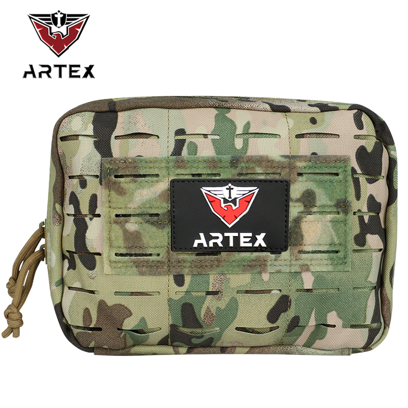 Outdoor Hunting Kit - 戦術用MOLLE EDCポーチ 救急キット 携帯電話ホルダー ウエストパック 緊急EMTユーティリティツールバッグ
