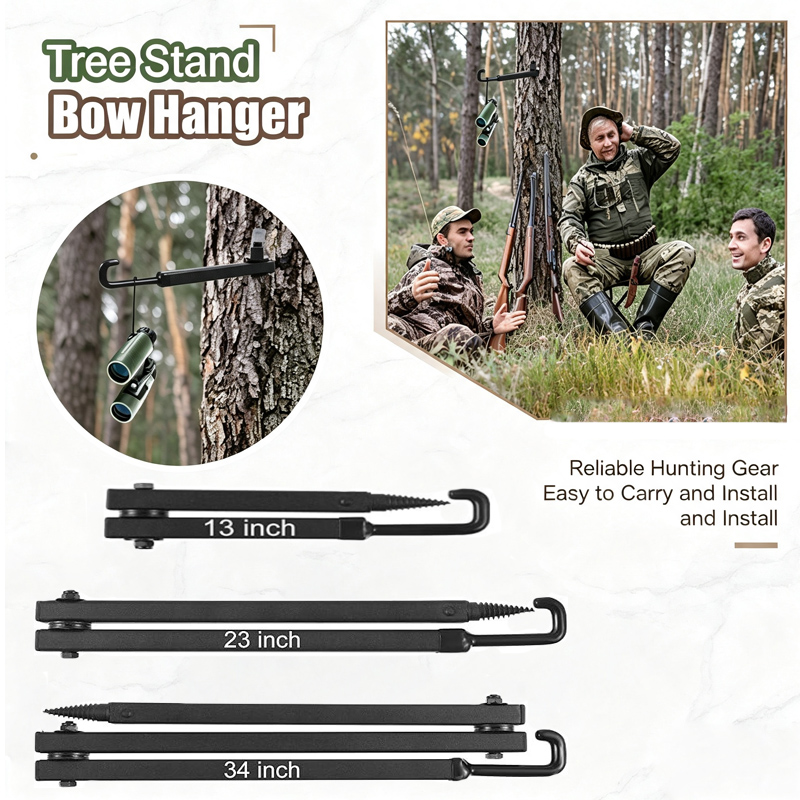 Outdoor Hunting Outfitters - ツリースタンドボウハンガー、弓狩猟用アクセサリー、ボウスタンド、クライミングアウトフィッターズハンガー、狩猟・アウトドアスポーツ用