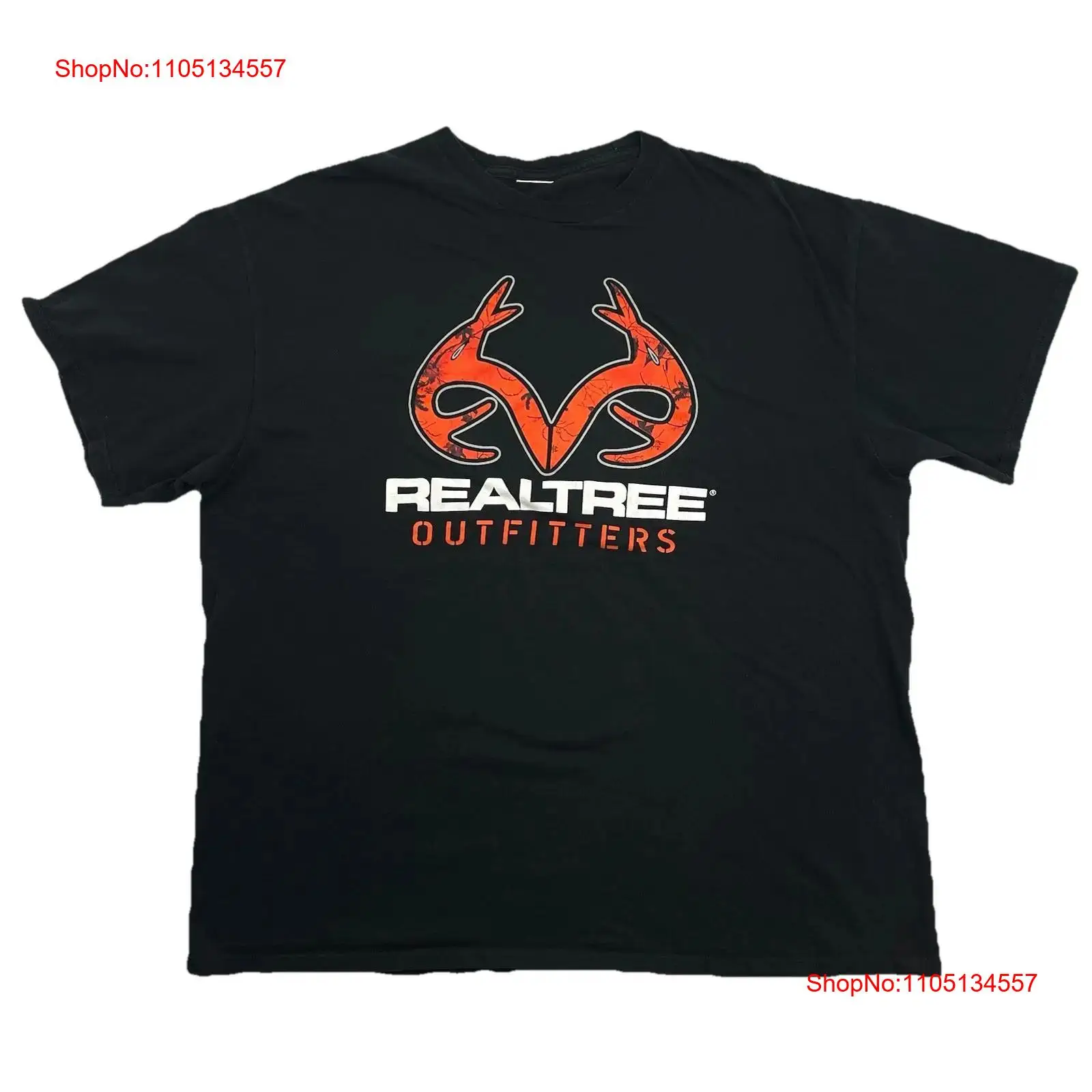 Outdoor Hunting Outfitters - RealTree Outfitters アウトドア ブラック ハンティング Tシャツ