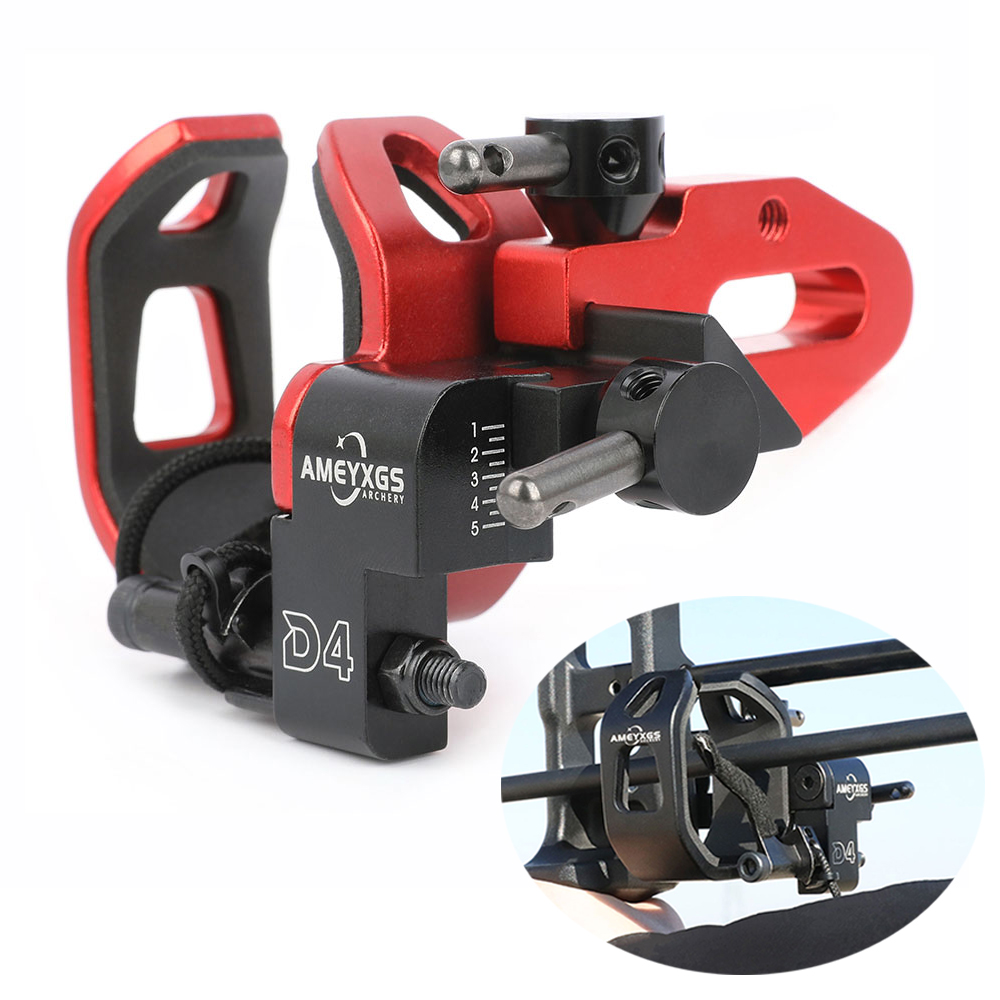 Hunting Bow Compound - ハンティング用フォールアローレスト、調整可能なコンパウンドボウアーチェリー用、Y字型保護パッド付き、右利き用、ターゲット射撃練習用