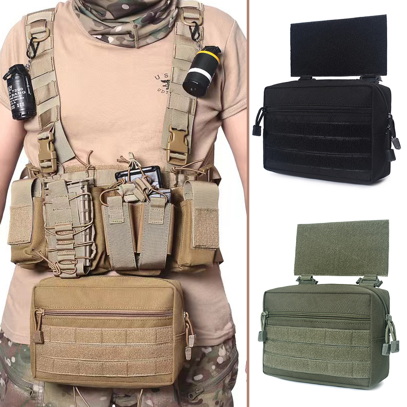 Outdoor Hunting Kit - アウトドアスポーツモール EDC ポーチダンプドロップポーチオーガナイザー D3 チェストリグ MK3