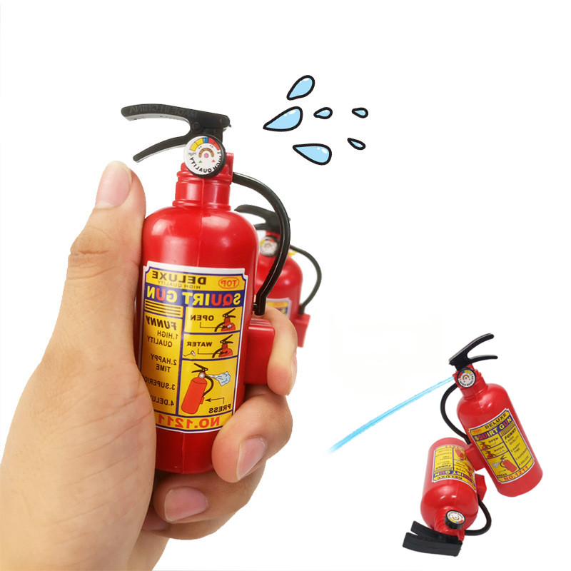 Fire Starter Waterproof - 子供のためのミニ消火器のおもちゃ、人のエプロン、ウォーターガンのスプレー、子供の消防士、プロのアクセサリー、面白いギフト