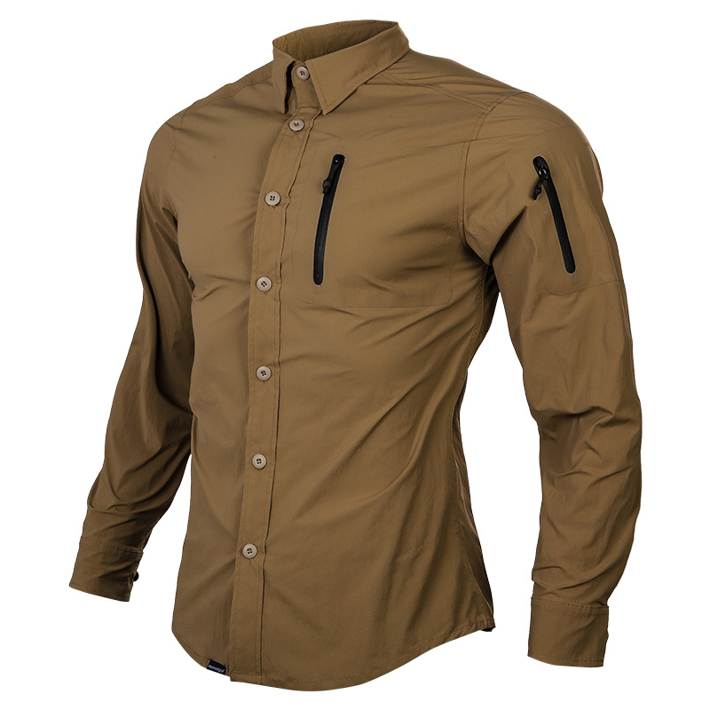 Hunting Outdoor Clothing - 財布の形をした青い長袖シャツ,シックなデザイン,マウンテンバイク,釣り,ハイキング,ナイロン,狩猟用
