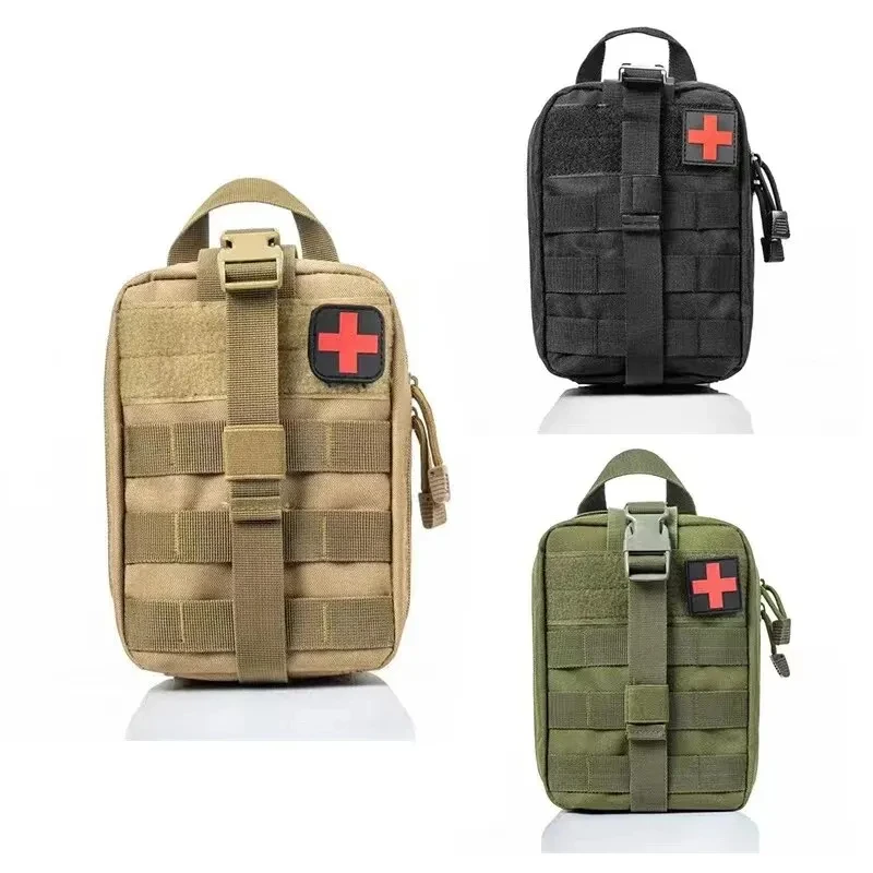 Outdoor Hunting Kit - 戦術的な応急処置キット医療バッグ緊急屋外狩猟車キャンプモールサバイバルツール EDC ポーチオーガナイザー