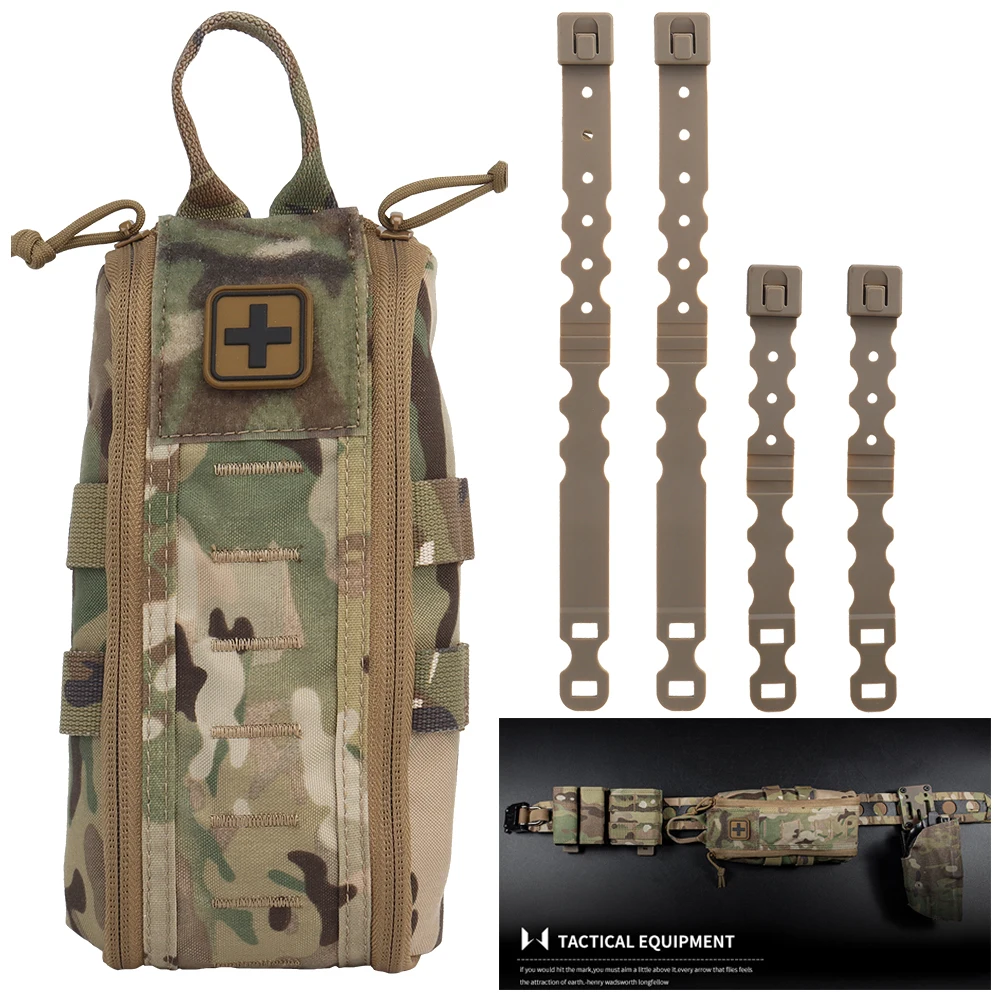 Outdoor Hunting Kit - 戦術的な応急処置キット,ベルトバッグ,ハンティングベスト,プレートホルダー,アウトドアギア,クイックレスポンス,医療ポーチ