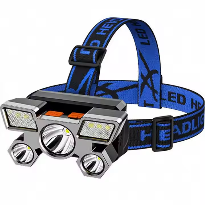 Headlamp Tactical Bright - ポータブル高ルーメン超高輝度防水USB充電式COBヘッドライト懐中電灯戦術懐中電灯ライト