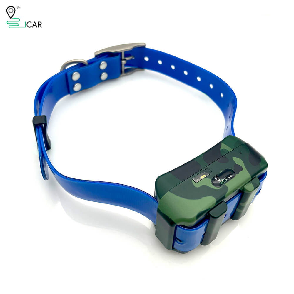 Outdoor Hunting Dog Collar - ICAR IK122M 2000mahドッグGPS首輪 4G GPSトラッカー IP68防水