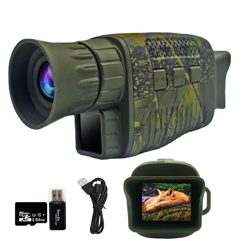 Outdoor Hunting Digital Night Vision - キャンプ非サーマルイメージャ赤外線ナイトビジョンデバイス HD サーマルカメラデジタル単眼望遠鏡屋外狩猟用