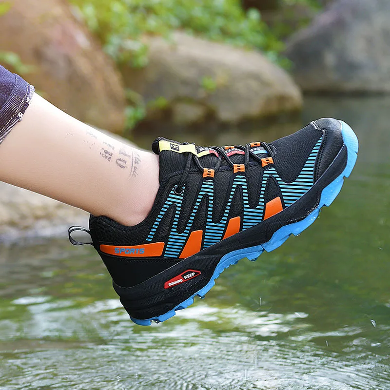 2026 男性女性アウトドアハイキングシューズ防水レースアッ - Outdoor Hunting Boots For Men のレビューと価格