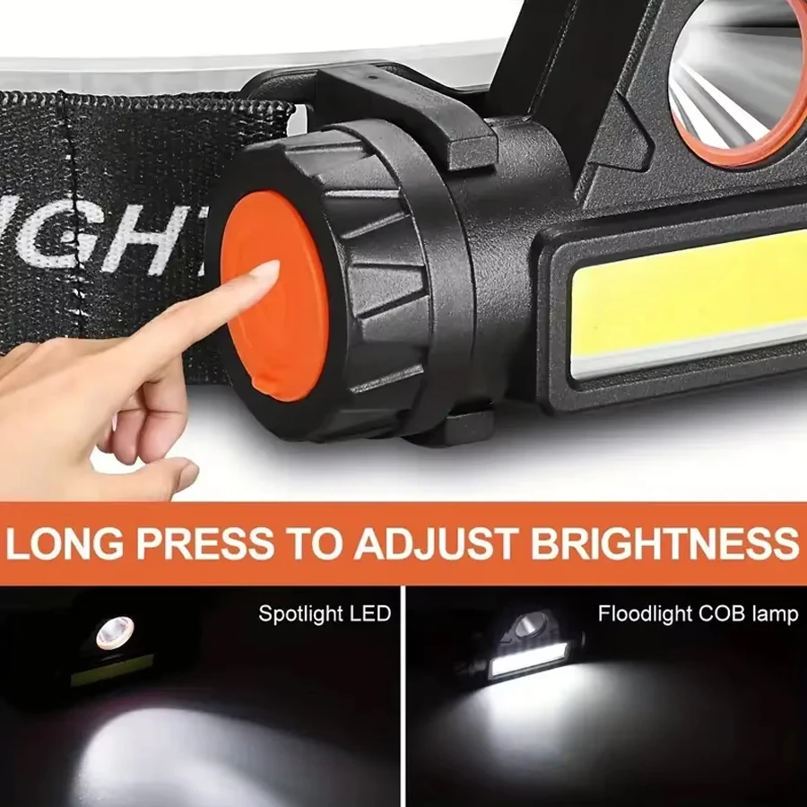 超高輝度 LED 懐中電灯 充電式 長距離ズーム戦術ヘッドト - Headlamp Tactical Bright のレビューと価格