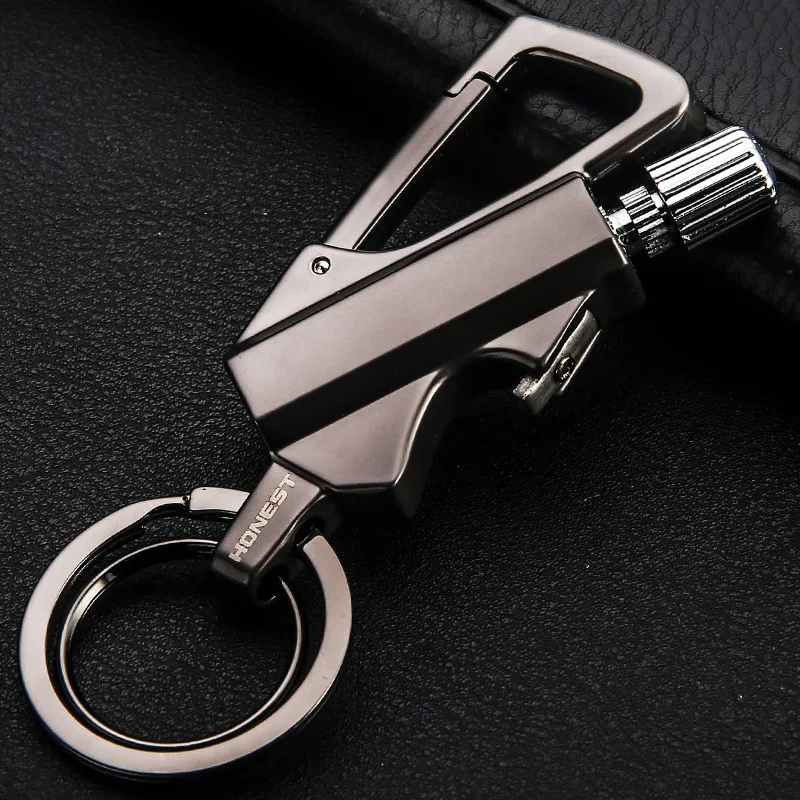 ホットキーホルダー アウトドアメタルポータブルライター 不滅 - Fire Starter Waterproof のレビューと価格