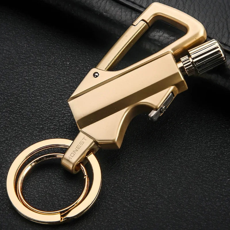 ホットキーホルダー アウトドアメタルポータブルライター 不滅 - Fire Starter Waterproof のレビューと価格