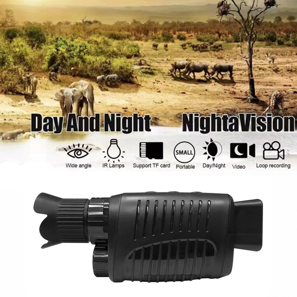 屋外用 1080P HD 単眼鏡ナイトビジョンデバイス赤外線 - Outdoor Hunting Digital Night Vision のレビューと価格