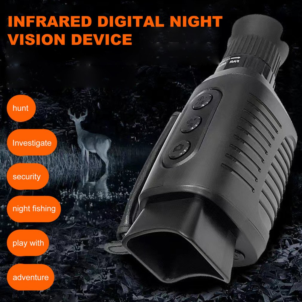 屋外用 1080P HD 単眼鏡ナイトビジョンデバイス赤外線 - Outdoor Hunting Digital Night Vision のレビューと価格
