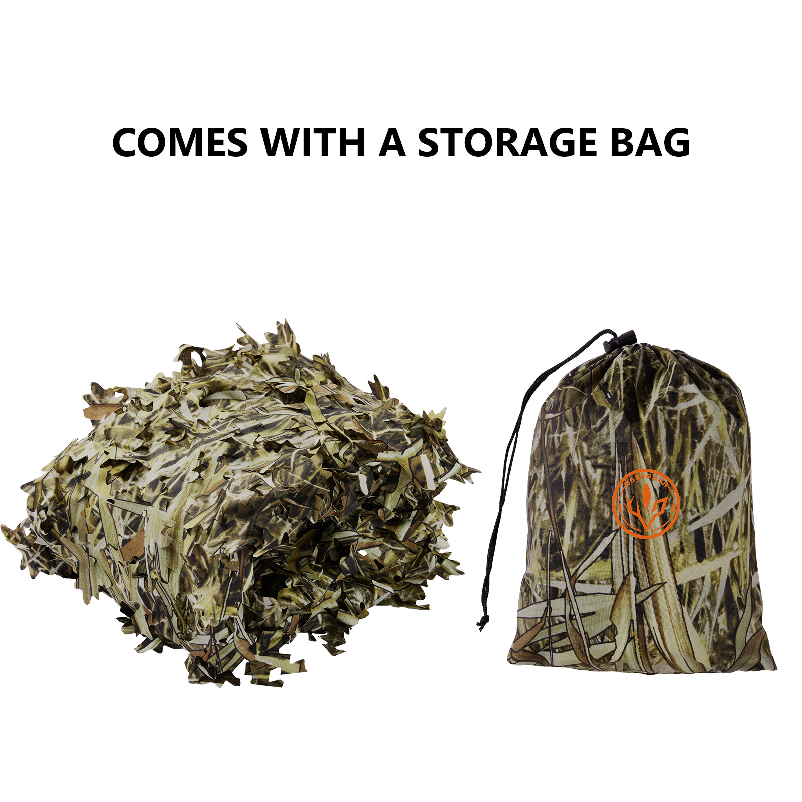 BASSDASH迷彩ネット、耐裂性静音メッシュ、ハンティング - Hunting Blind Fabric のレビューと価格