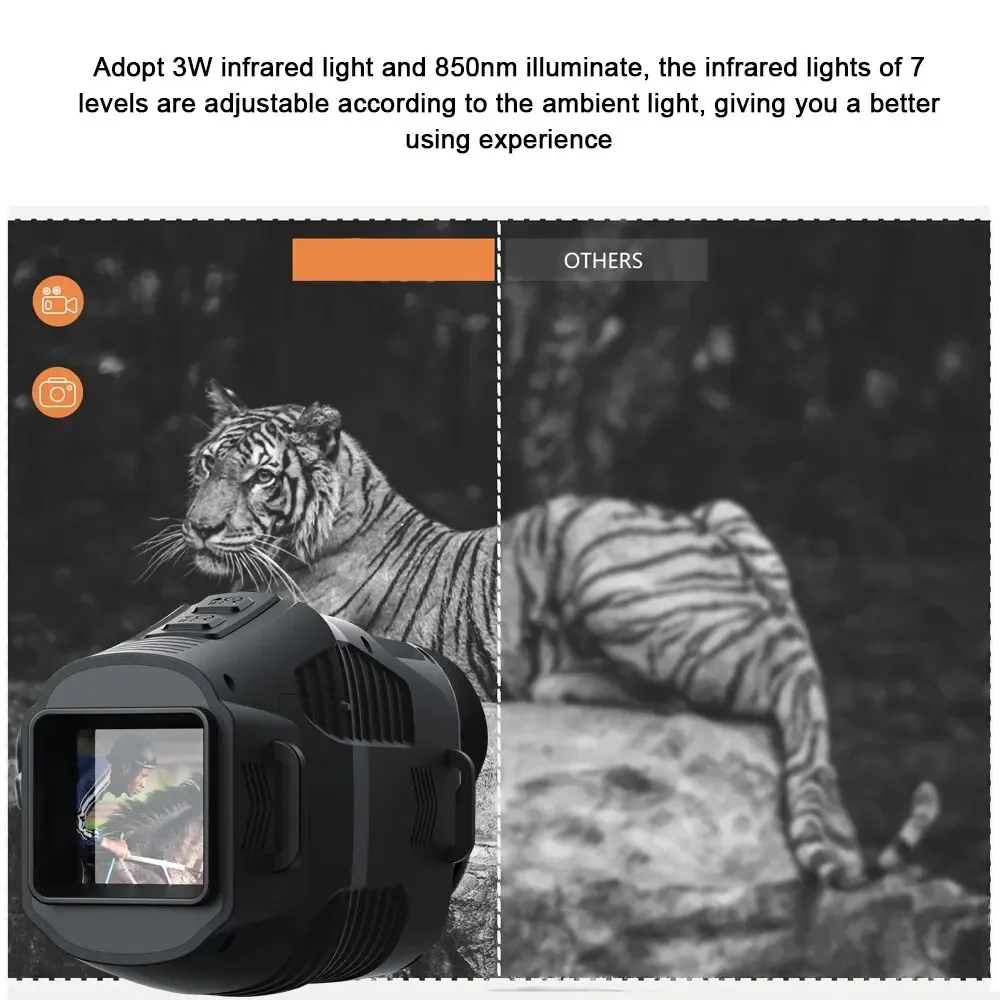 R11 1080P単眼赤外線暗視装置 5倍デジタルズーム 3 - Outdoor Hunting Digital Night Vision のレビューと価格