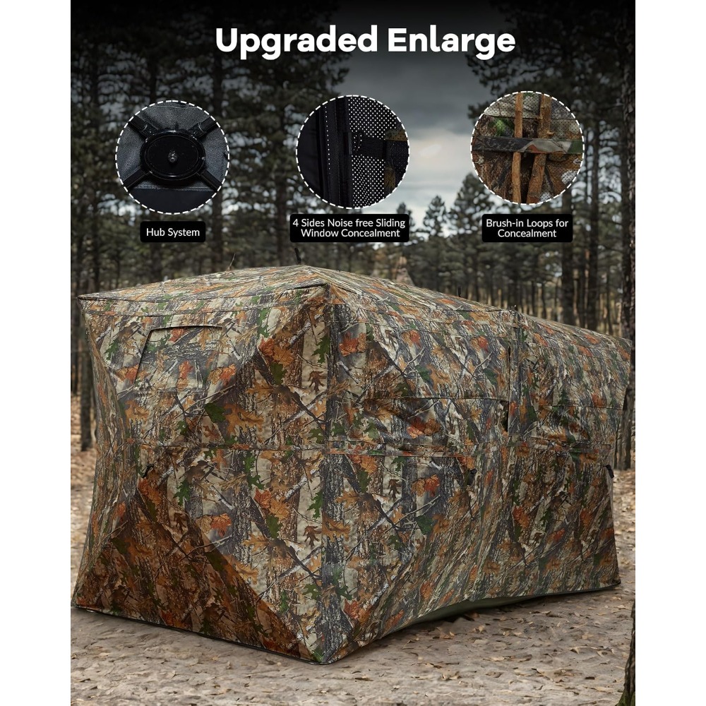 ポップアップ式地上狩猟用ブラインド（270度） °   シー - Hunting & Outdoor Supplies Vanderbijlpark のレビューと価格