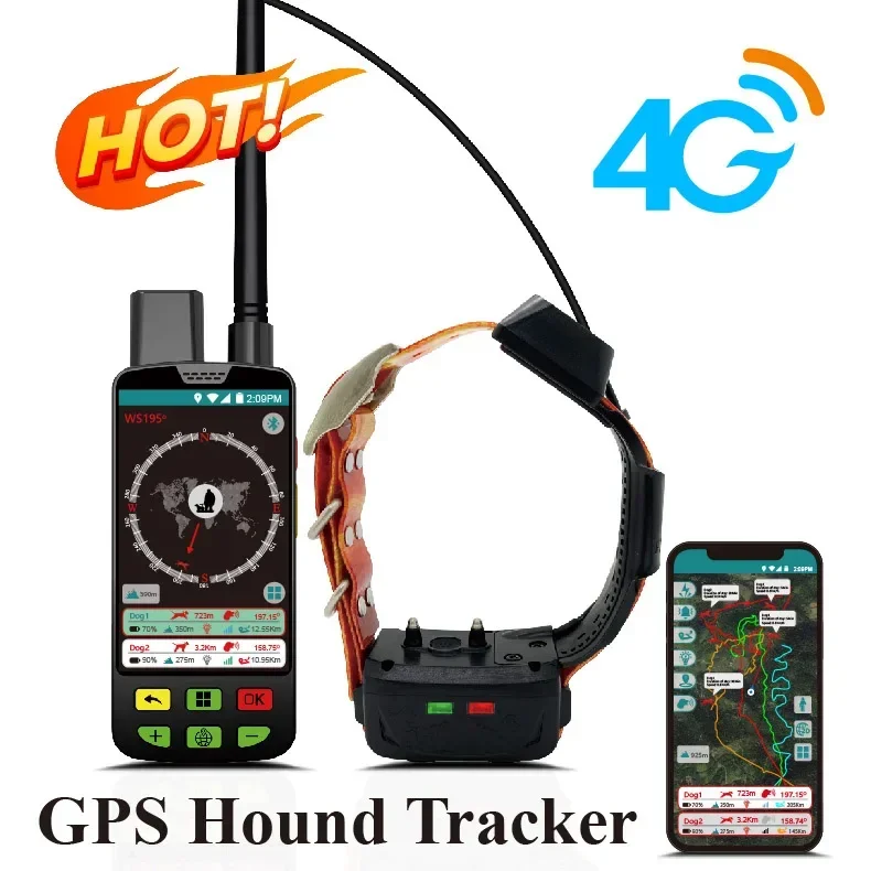プレミアムハンティングドッグトレーニング用GPS首輪、大型ス - Outdoor Hunting Dog Collar のレビューと価格