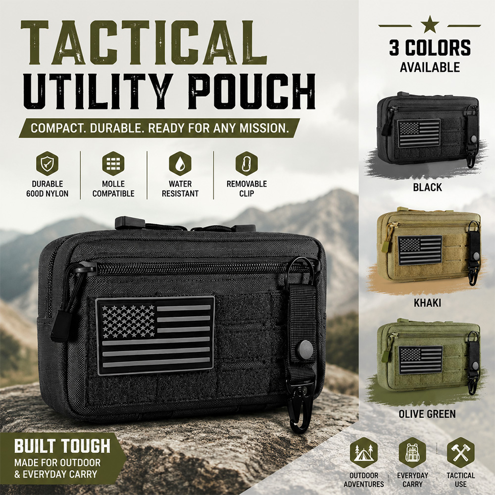 戦術的なモール EDC ポーチ屋外応急処置キットポーチコンパ - Outdoor Hunting Kit のレビューと価格