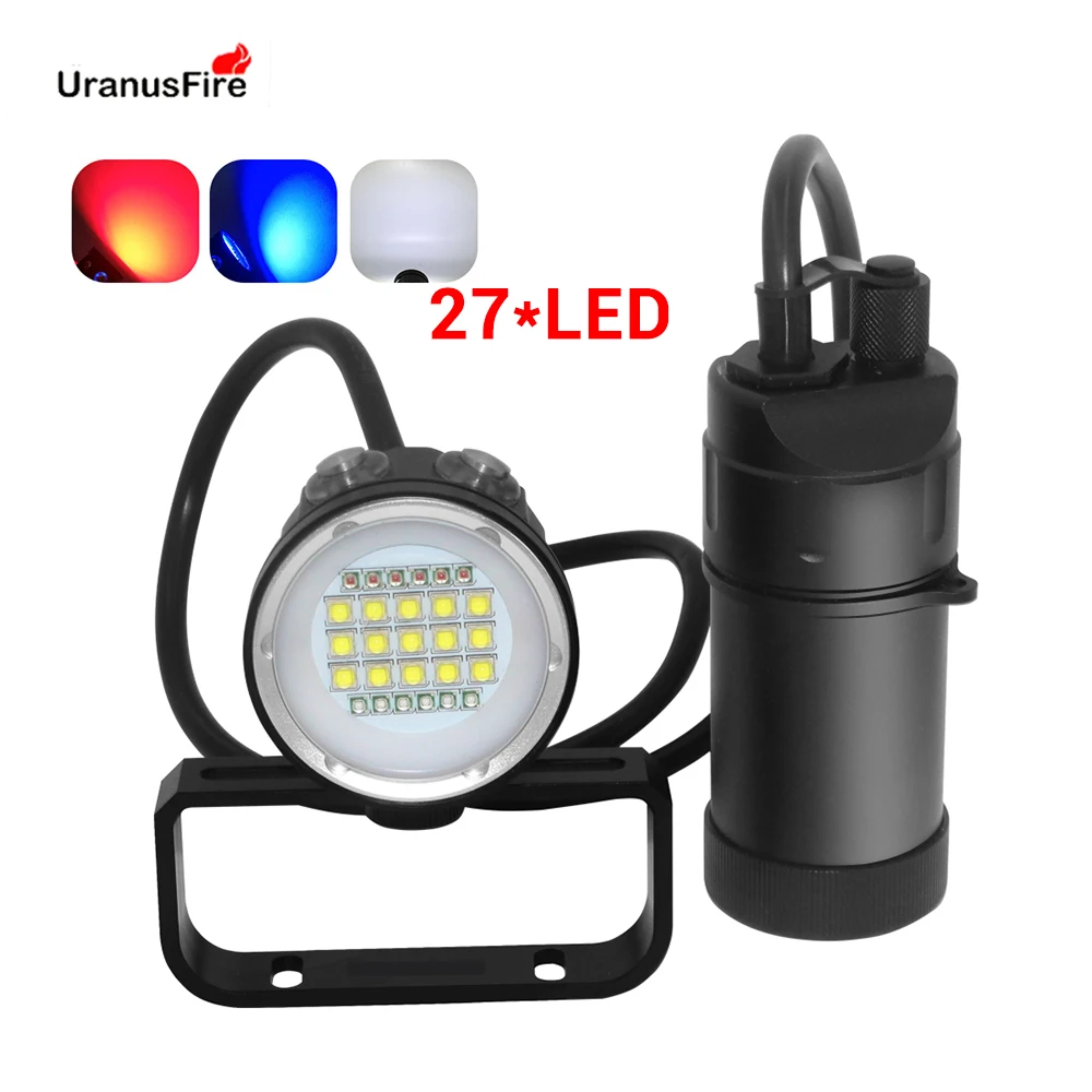 27 LED キャニスターダイビングビデオライト防水 100 - Fire Starter Waterproof のレビューと価格