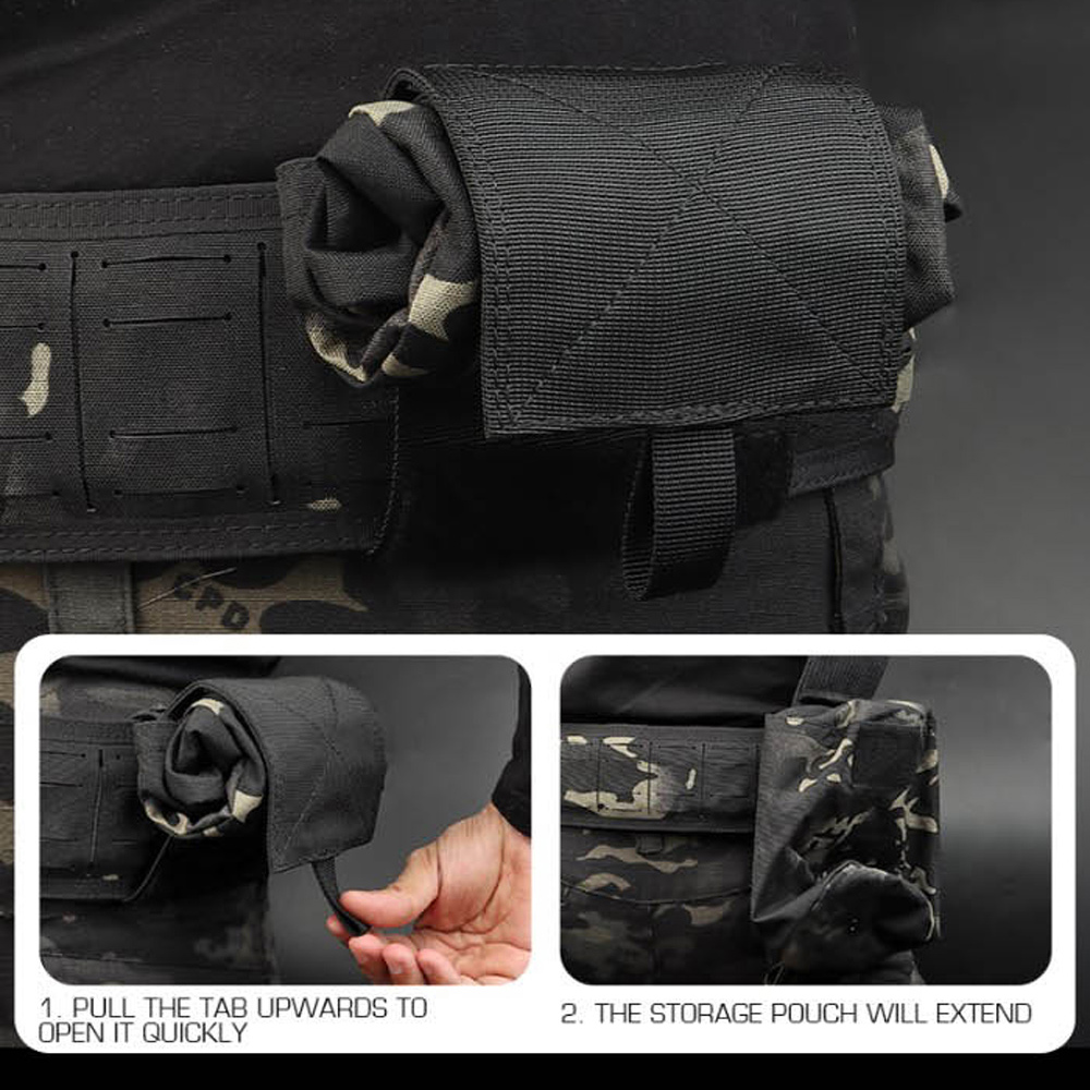 タクティカルウエストベルトダンプポーチ、エアソフトハンティン - Outdoor Hunting And Fishing Magazines のレビューと価格