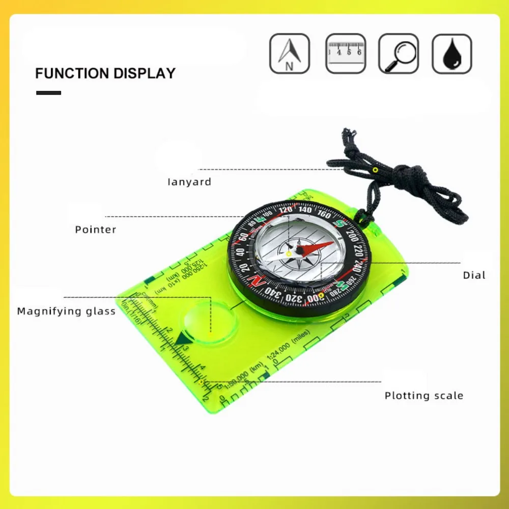 防水オリエンテーリングコンパス地図読み取り用ベースプレートコ - Outdoor Hunting Guide のレビューと価格