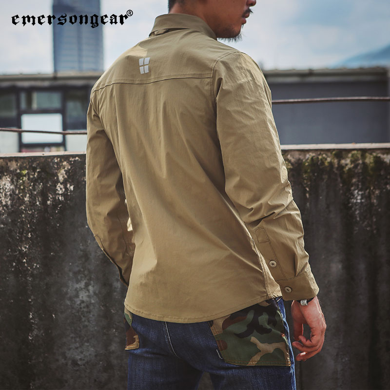 財布の形をした青い長袖シャツ,シックなデザイン,マウンテンバ - Hunting Outdoor Clothing のレビューと価格
