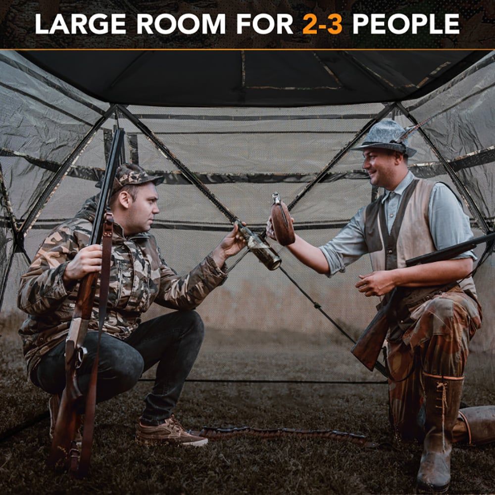5-in-1着脱式ハンティングブラインド、天窓付き2～3人用 - Hunting & Outdoor Supplies Vanderbijlpark のレビューと価格
