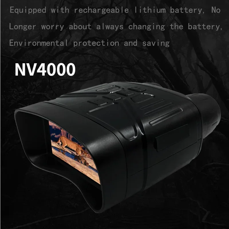 850nm デジタルナイトビジョンデバイス双眼鏡 200 メ - Outdoor Hunting Digital Night Vision のレビューと価格