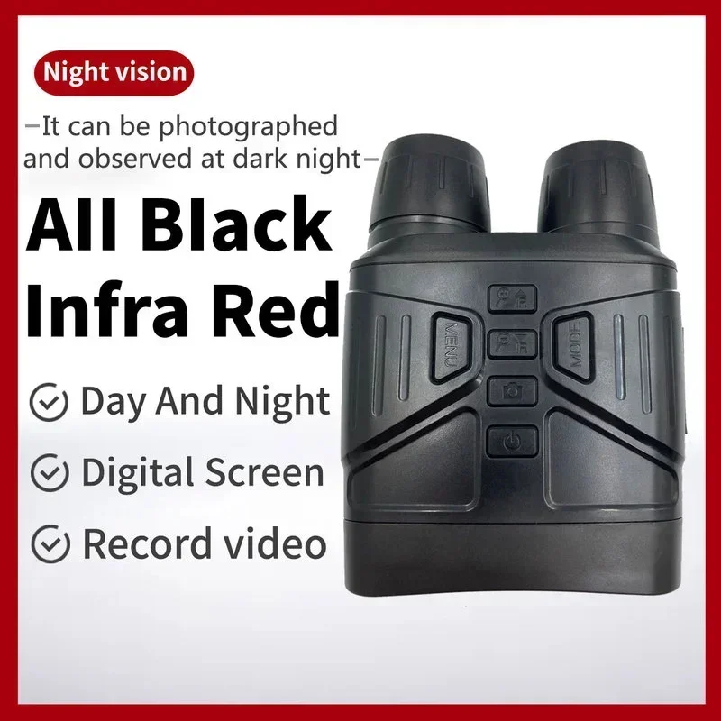 850nm デジタルナイトビジョンデバイス双眼鏡 200 メ - Outdoor Hunting Digital Night Vision のレビューと価格