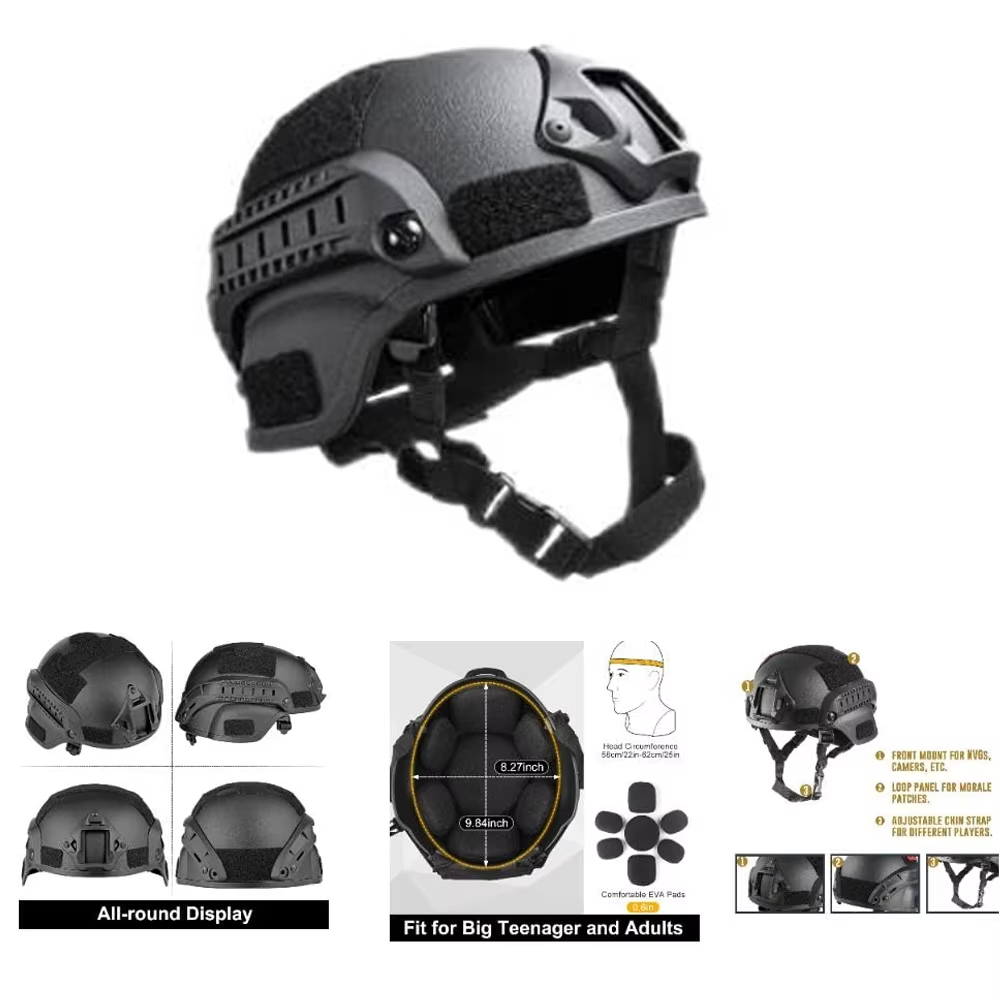 MICHエアソフトヘルメット＆ハーフフェイスメッシュマスクセ - Outdoor Hunting Guide のレビューと価格