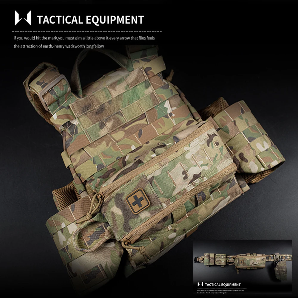 戦術的な応急処置キット,ベルトバッグ,ハンティングベスト,プ - Outdoor Hunting Kit のレビューと価格
