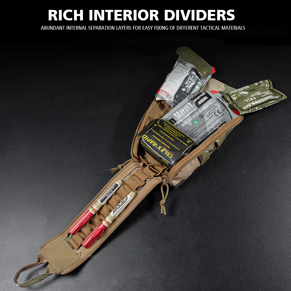戦術的な応急処置キット,ベルトバッグ,ハンティングベスト,プ - Outdoor Hunting Kit のレビューと価格