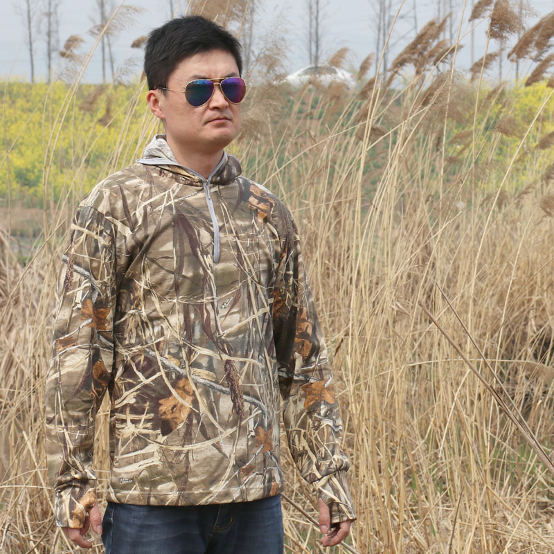 夏の日焼け止めフィッシングフード付きジャケット,通気性,速乾 - Hunting Fishing Outdoor Shows のレビューと価格
