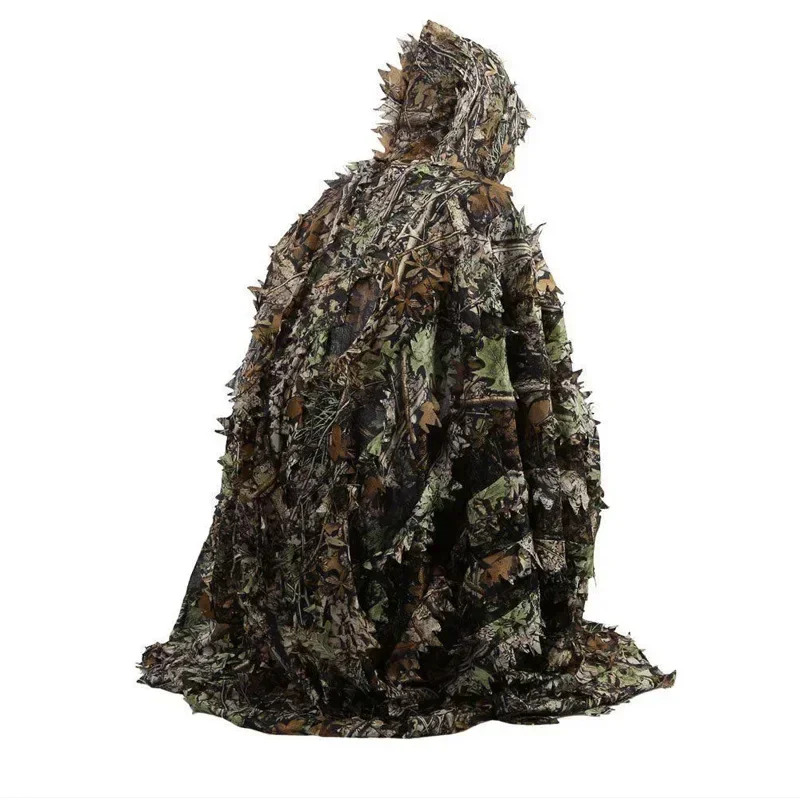 戦術狩猟服 3D メープルリーフ バイオニック ギリー迷彩服 - Hunting Outdoor Clothing のレビューと価格