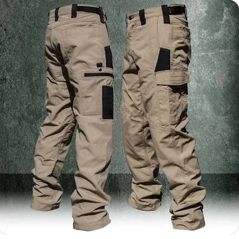 新しい戦術的なワークパンツ男性カジュアルアウトドアカーゴパン - Hunting Outdoor Clothing のレビューと価格