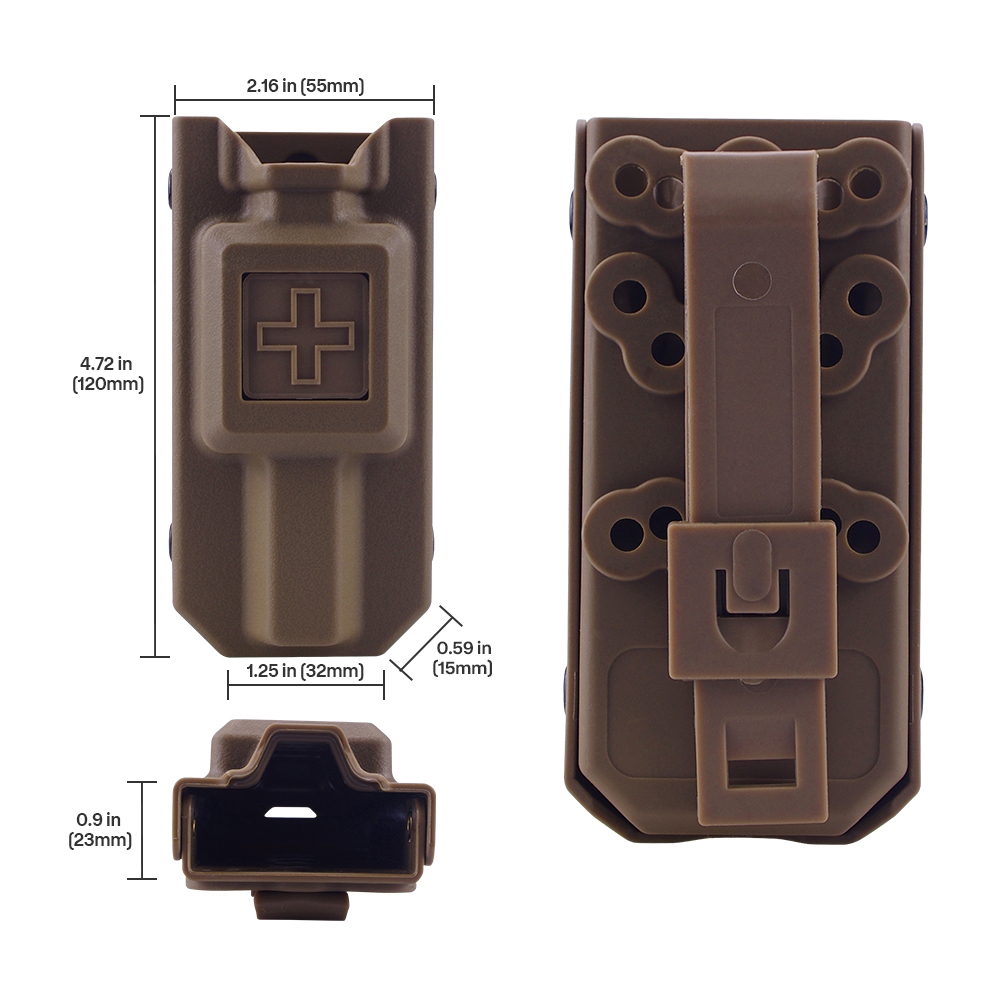 屋外用止血帯収納ボックス戦術的クイックプルスリーブEDCバッ - Outdoor Hunting Kit のレビューと価格