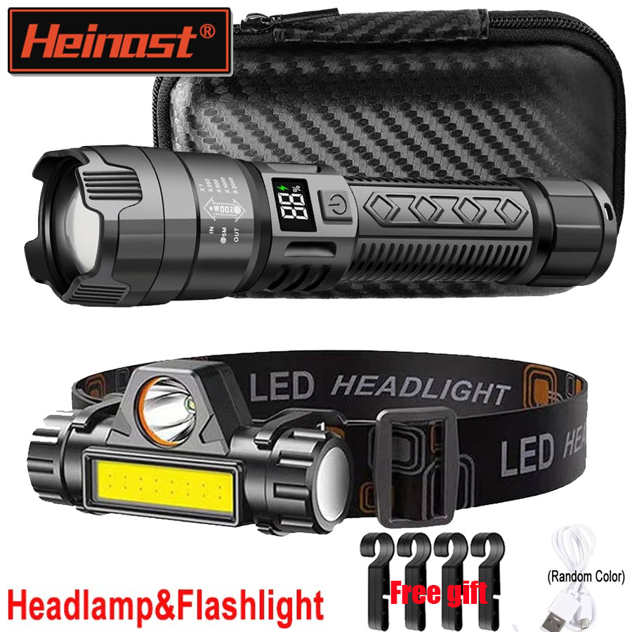 高強力 LED 懐中電灯戦術的なライト超高輝度防水ヘッドラン - Headlamp Tactical Bright のレビューと価格