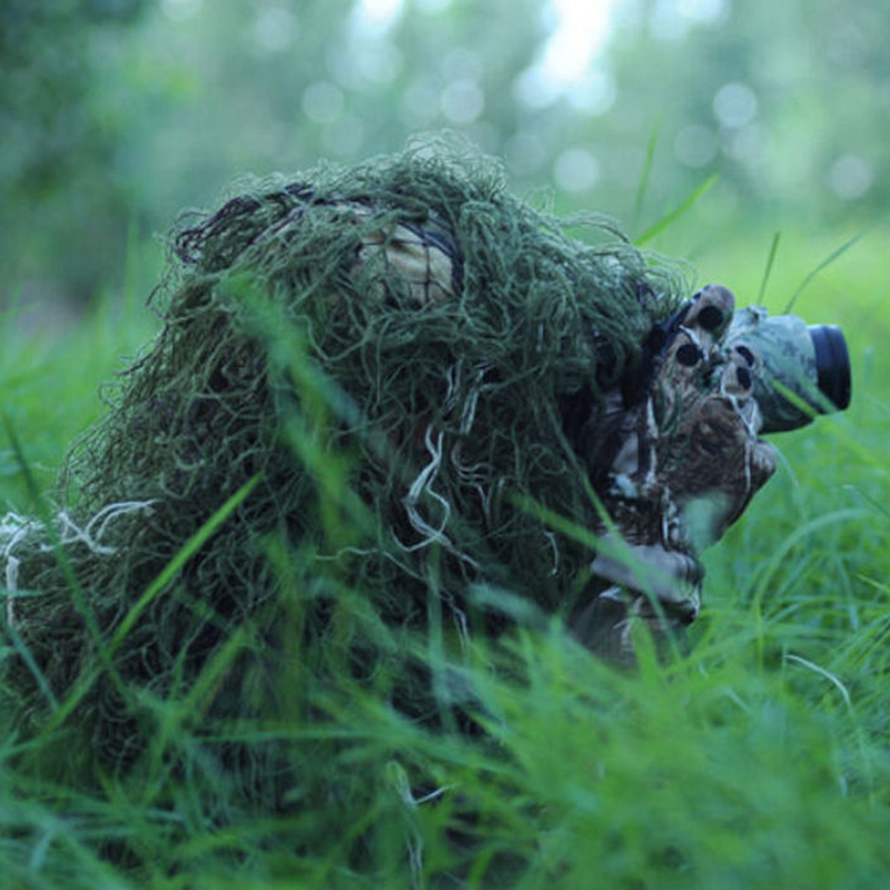 狩猟用の戦術的な3Dカバー,カモフラージュネット,屋外キャン - Hunting And Camping In Jungle のレビューと価格