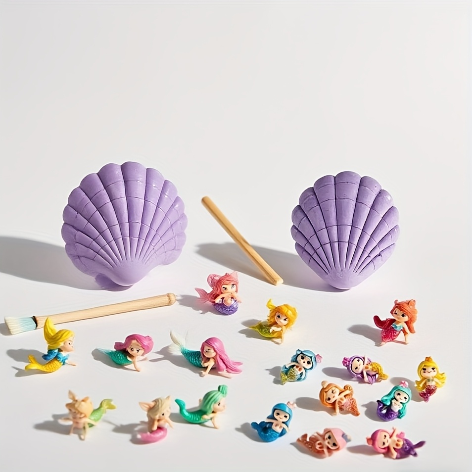 新しい考古学的海洋人魚姫ブラインドボックス宝探し：恐竜発掘、 - Hunting Blind Fabric のレビューと価格