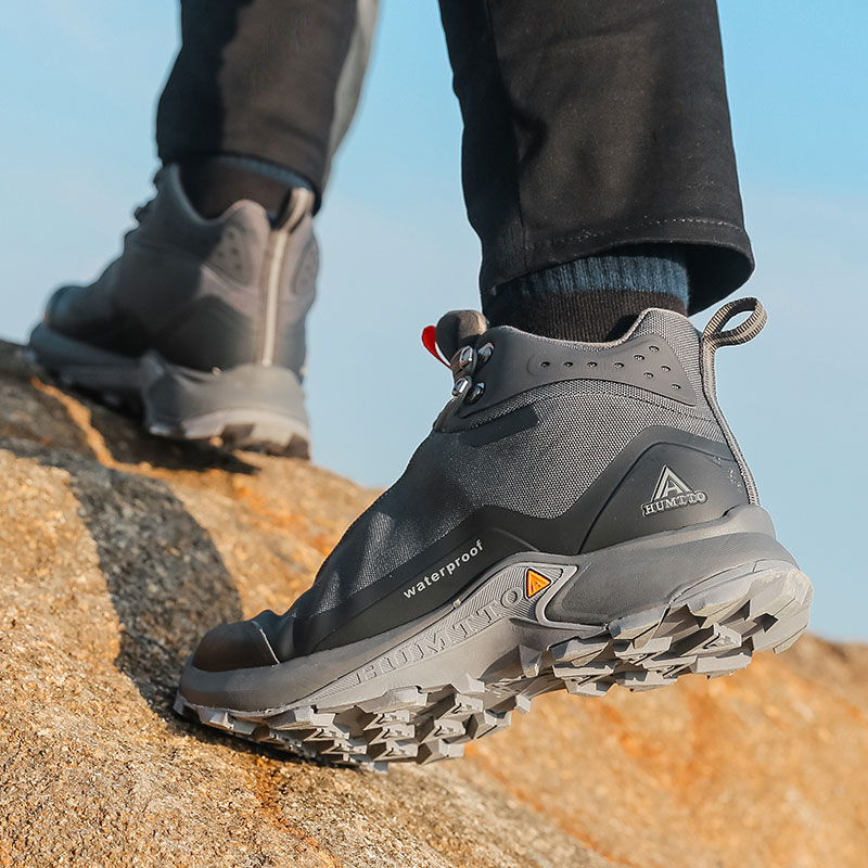 HUMTTO ハイキングシューズ男性アウトドアクライミングキ - Outdoor Hunting Boots For Men のレビューと価格
