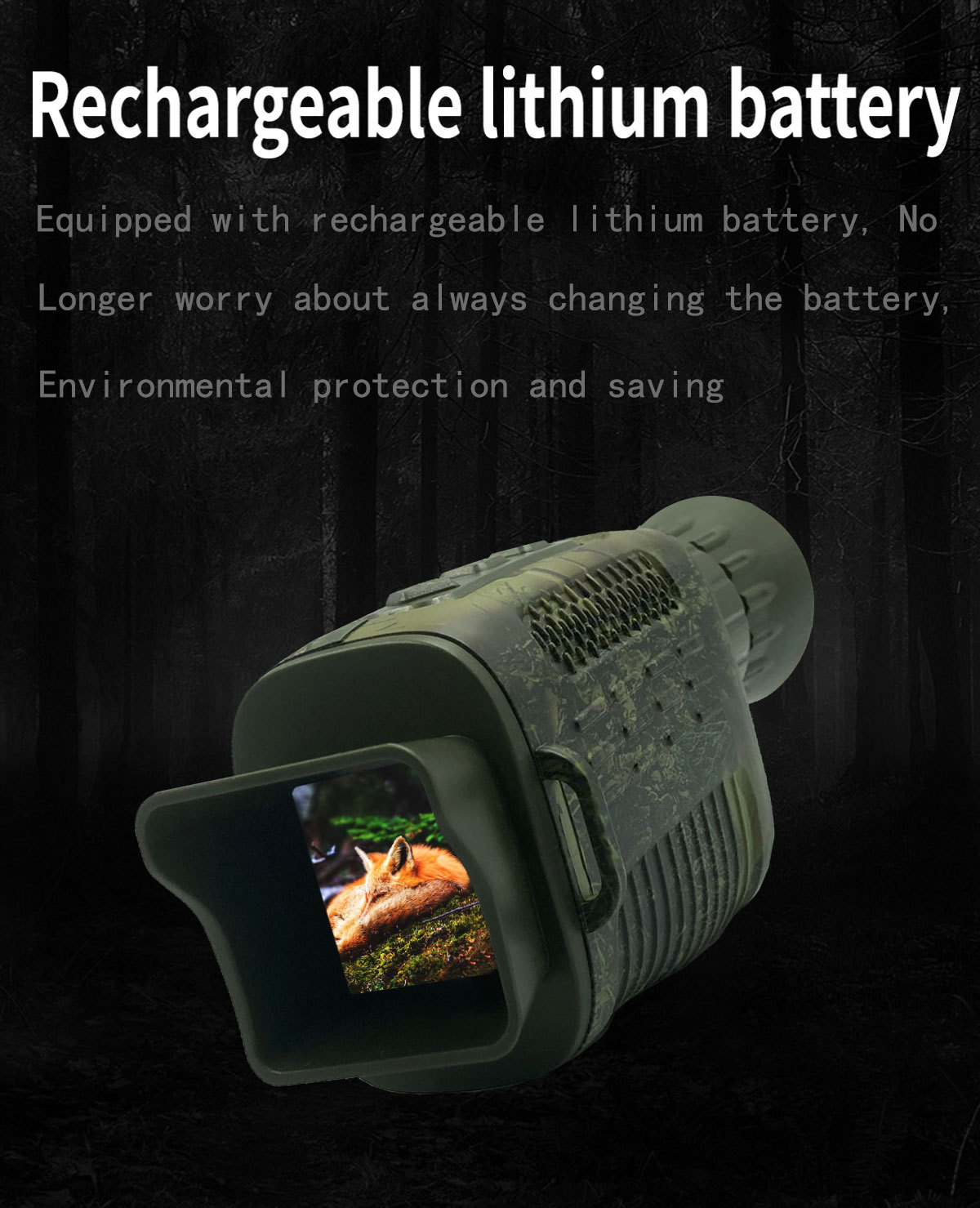 キャンプ非サーマルイメージャ赤外線ナイトビジョンデバイス H - Outdoor Hunting Digital Night Vision のレビューと価格