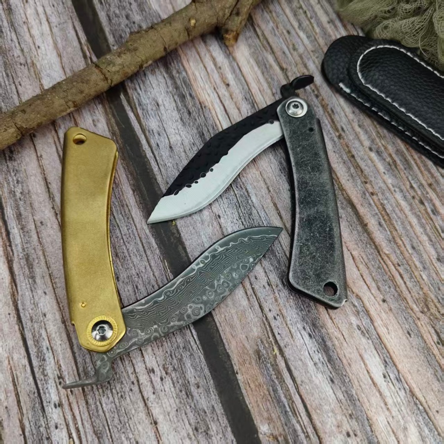高品質ジャングルアドベンチャーハンティング折りたたみナイフ、 - Hunting And Camping In Jungle のレビューと価格