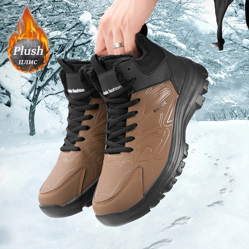ELUVA メンズ スノーブーツ 防水 断熱 冬用ブーツ メ - Outdoor Hunting Boots For Men のレビューと価格