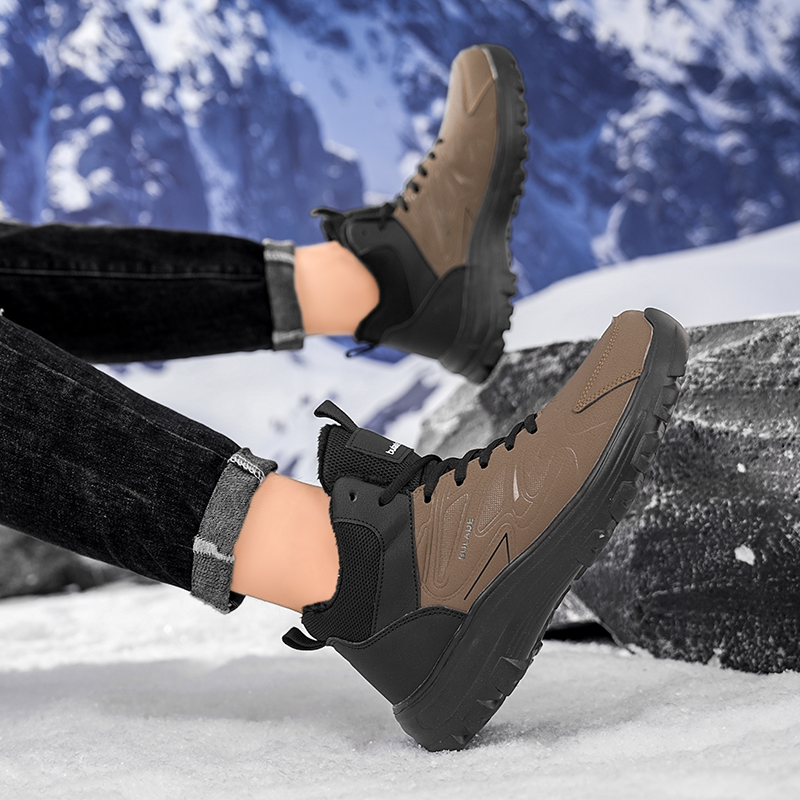 ELUVA メンズ スノーブーツ 防水 断熱 冬用ブーツ メ - Outdoor Hunting Boots For Men のレビューと価格