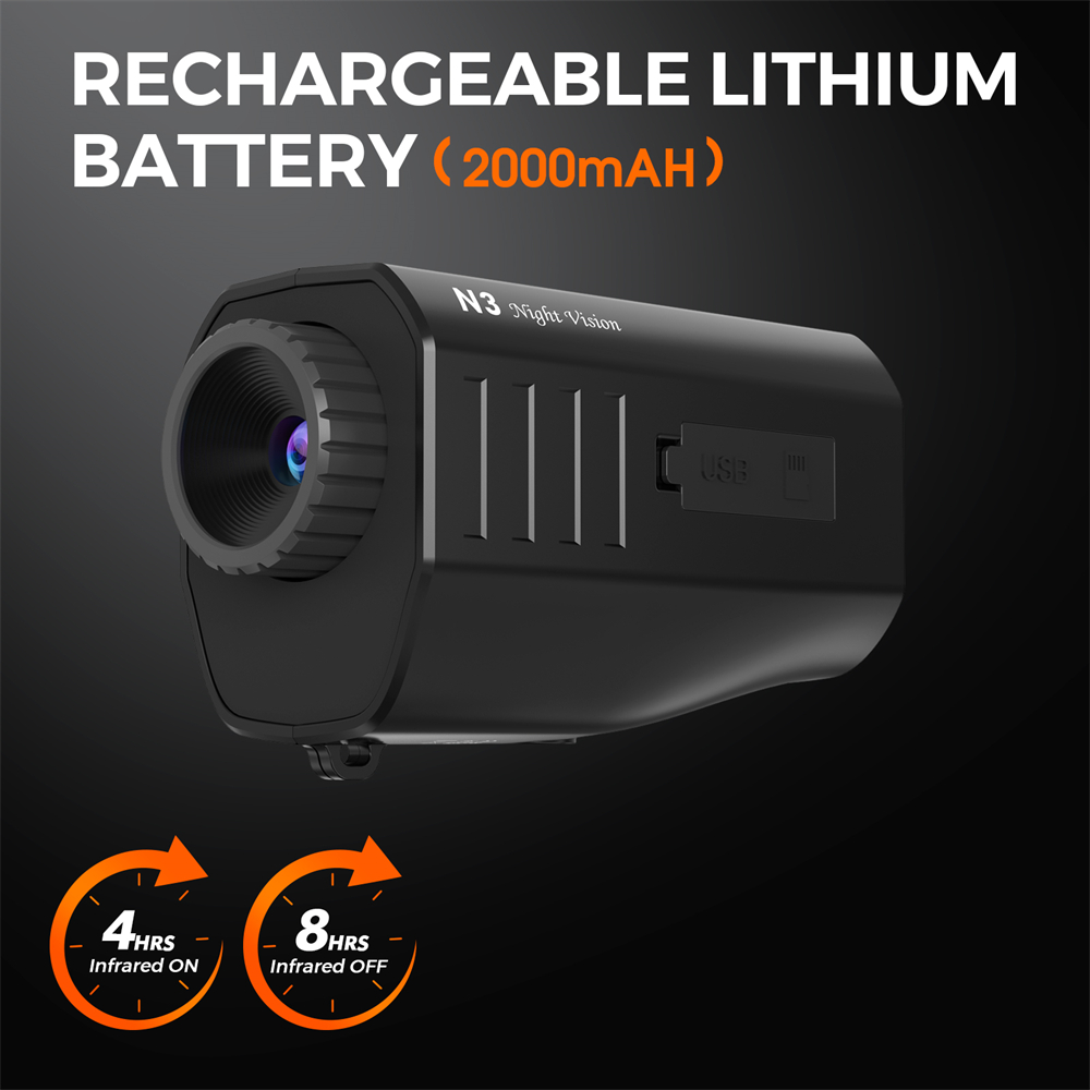 GTGUARD N3 ナイトビジョン単眼鏡ゴーグル 5倍デジ - Outdoor Hunting Digital Night Vision のレビューと価格