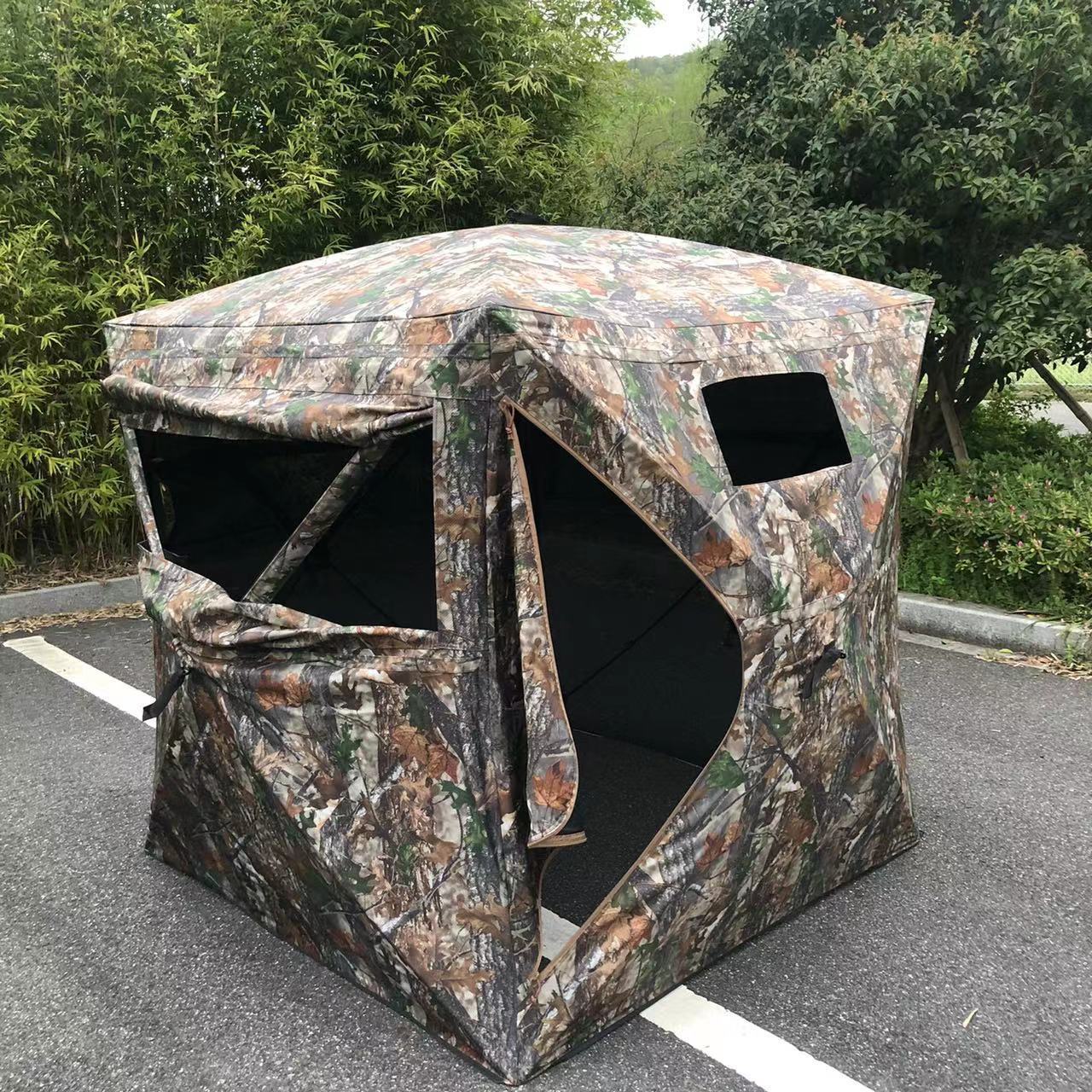 高品質ポータブルオックスフォード生地屋外ハンティングギア、シ - Hunting Blind Fabric のレビューと価格