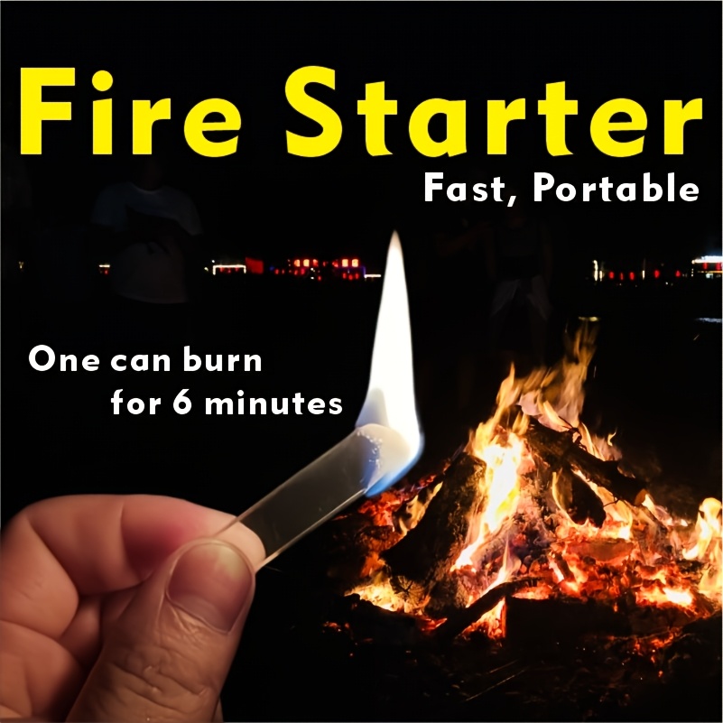 ファイヤースタータースティック 60本入り 透明 防水 速燃 - Fire Starter Waterproof のレビューと価格