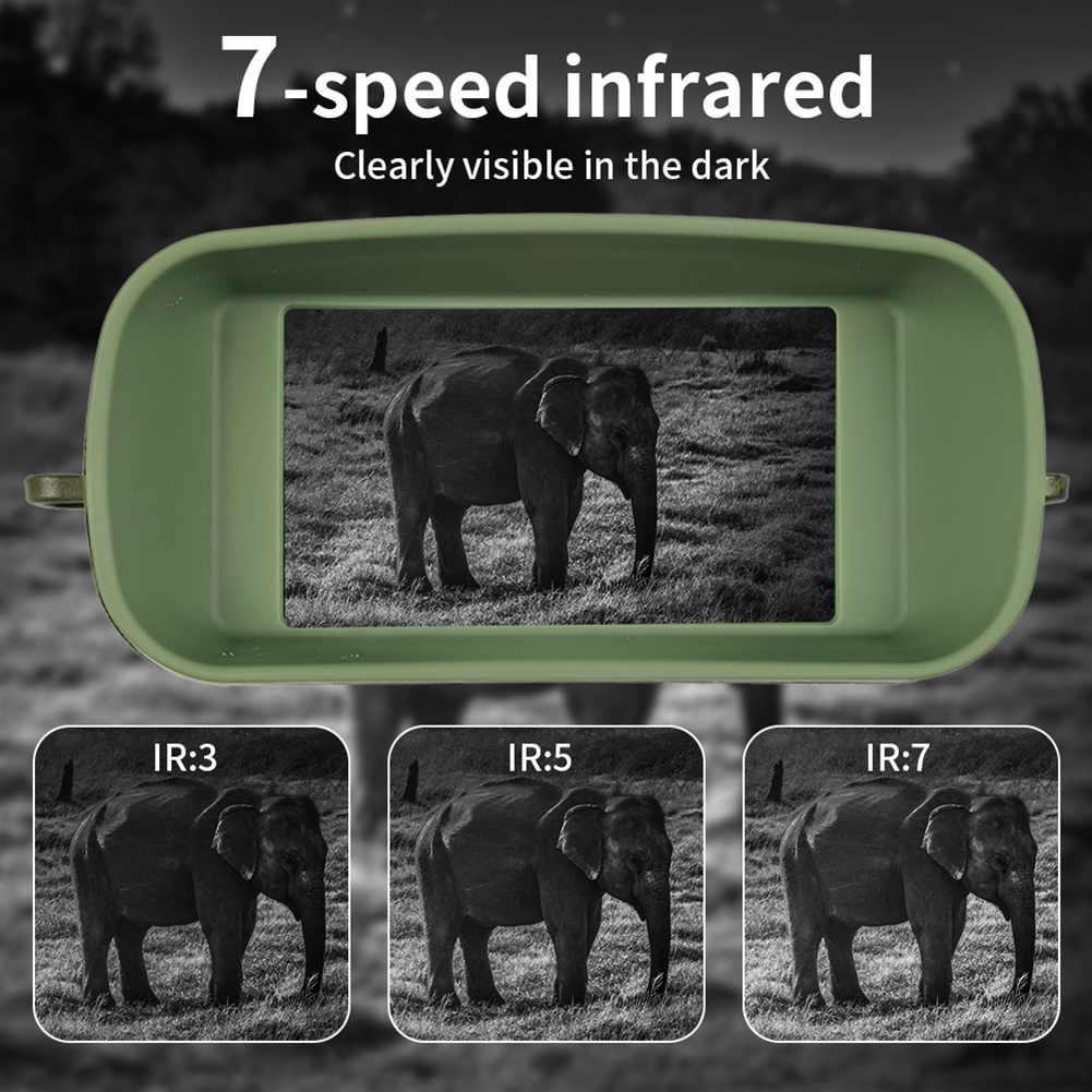 デジタル暗視装置は昼夜兼用で、完全な暗闇でも鮮明に視覚化でき - Outdoor Hunting Digital Night Vision のレビューと価格